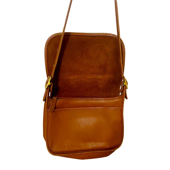 Vintage COACH Patricia legacy shoulder bag tan G6D-9951 - Picture 3 of 8